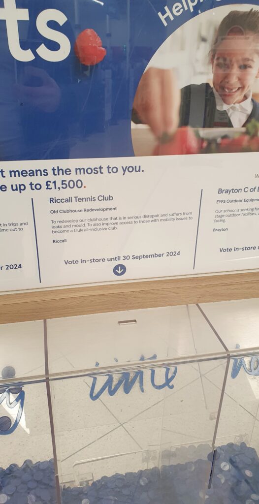 Tesco In-Store Vote!